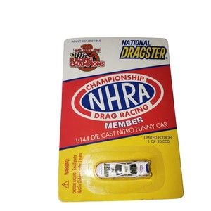 RACING CHAMPIONS National Dragster 1:144 Die Cast Nitro Funny Car NEW